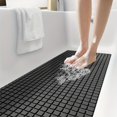 thumbnail image 2 of 1pc Extra Long Bathtub Mats, Non-Slip Shower Mat With Suction Cups And Drain Holes, Machine Washable Bathroom Mat, 15.7" X 39.4", Bathroom Accessories, 2 of 4
