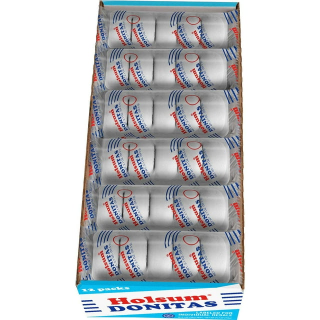 Holsum Mini Sugar Donuts, 2.1 oz., 12 pk.