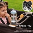 thumbnail image 6 of HARPPA Foldable Wagon Stroller for 2 Toddlers with Pull & Push Handle, Canopy, 32.9lbs, Black, 6 of 13