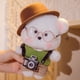 thumbnail image 2 of Oso de peluche blanco de 20/40cm, peluches de animales, vestido de oso Polar, muñeco blanco peludo, regalos de cumpleaños, 2 of 5