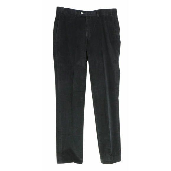 Hiltl Pantalon Noir Supima Corderoy pour Hommes & Capri - 32