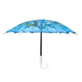 thumbnail image 5 of THY COLLECTIBLES Pack of 2 Mini Lace Umbrella Parasols with Sequins - Delicate Dolls Size Decorative Small Umbrella for Weddings, Baby Showers, Parties and Events - 11.6 inch Diameter Blue, 5 of 7