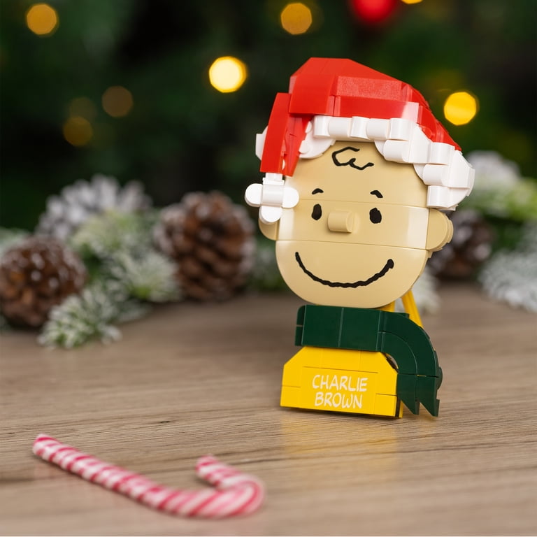 Brickcraft Peanuts Charlie Brown Decoration Building Kit (130
