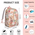 thumbnail image 3 of Abstract Dog Art Travel Backpack – Lightweight Oxford Backpack with Large Capacity and Anti-theft Features for Daily Commuting, Outdoor Activities, and School, 3 of 4