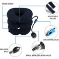 thumbnail image 5 of Vett Inflatable Cervical Collar, Cervical Traction, Painful Cervicals, Cervical Traction Device, inflatable cervical collar, spinal alignment a, 5 of 5