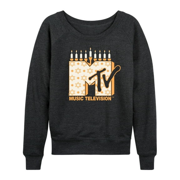 MTV - Hanukkah - Women's Lightweight French Terry Long Sleeve Shirt