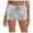 Silver, variant on Sngxgn Women's Cotton Shorts, Pull-on Gym Shorts Casual Shorts(Black,M)