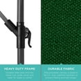 thumbnail image 6 of Best Choice Products 10ft Offset Hanging Outdoor Market Patio Umbrella w/ Easy Tilt Adjustment - Green, 6 of 7
