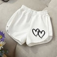 thumbnail image 2 of lnmuld Girls Summer Shorts Casual Loose Fit Pants for Play Everyday Comfort Size:3-4 Years, 2 of 4
