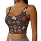 thumbnail image 2 of Fotbe coffee mug cup Sujetador Deportivo Largo sin Aros para Mujer con Almohadillas y Soporte Medio, Transpirable y Absorbente, Camiseta Tipo Chaleco o Tank Top-XX-Large, 2 of 8