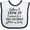 White and Navy, variant on Inktastic Future Race Car Driver Like Daddy Boys Baby Bib