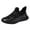 Black, variant on HBFAGFB Womens Casual Shoes Outdoor Slip on Breathable and Lightweight Running Sneakers Black Size 39
