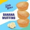 thumbnail image 4 of Little Bites Banana Mini Muffins – 5 Packs, 8.25 oz Box-4pk, With Olive Green Bowl By ValueNest, 4 of 7