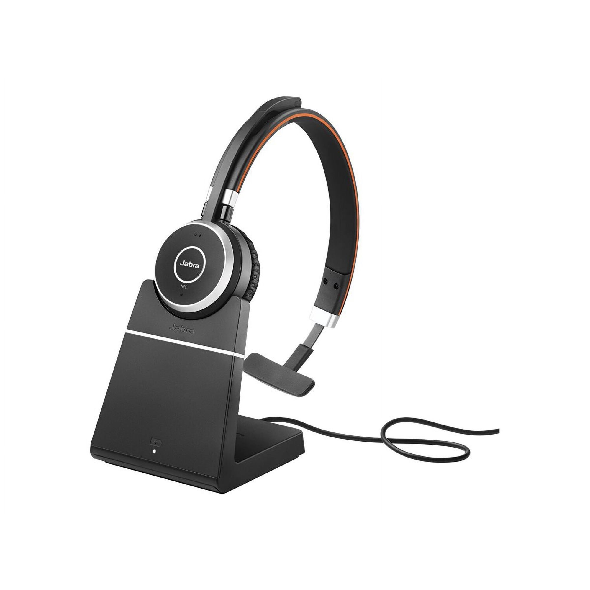 Jabra Evolve 65+ UC Mono Wireless Headset / Music Headphones