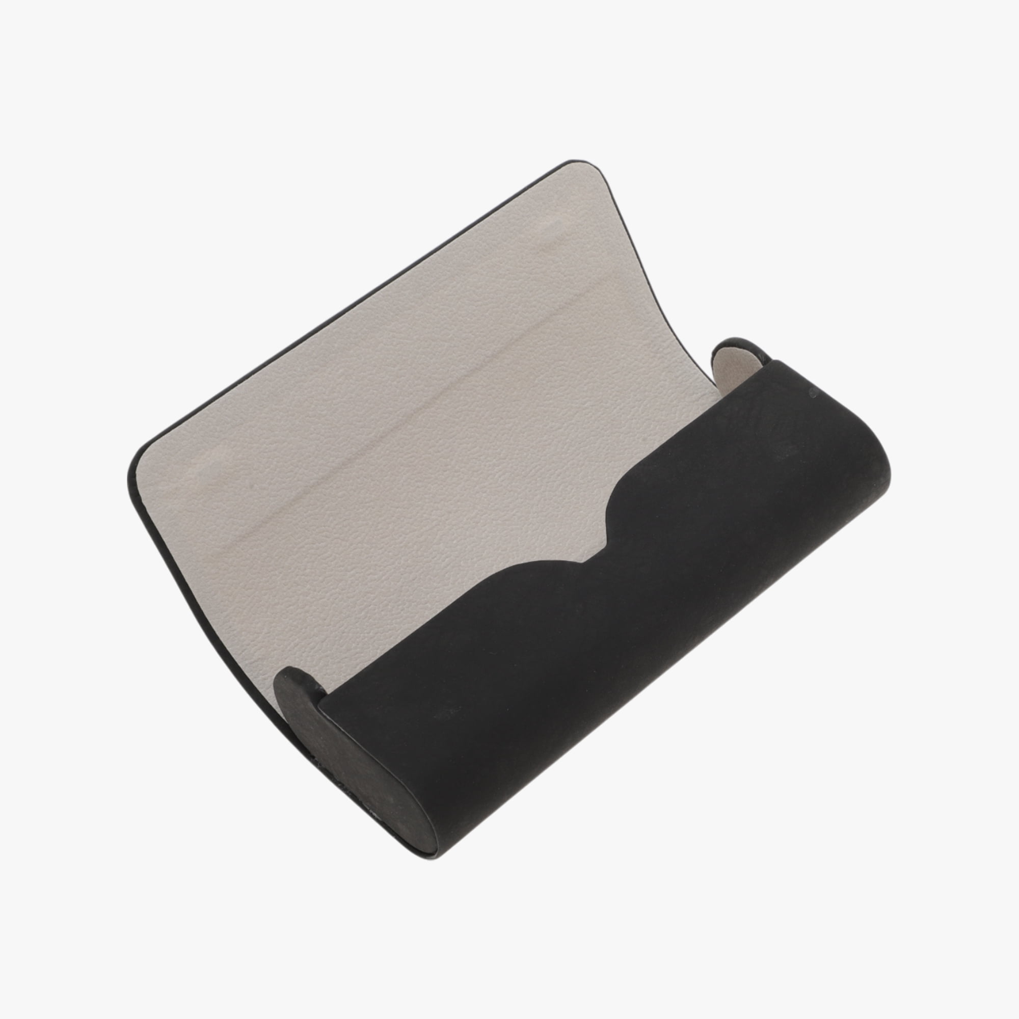Unique Bargains Portable Eyeglasses Storage Case with Soft Lining Black