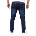 thumbnail image 3 of Pantalón de mezclilla stretch John Silver  Semiskinny Color azul oscuro con deslavado, 3 of 4