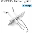 thumbnail image 3 of 1PC RV Furnace Igniter Ceramic Metal Igniter Electrode Flame Sensor RV Furnace Part (3 Prongs), 3 of 6