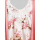 thumbnail image 4 of Camiseta de Pañuelo de Estampado Floral de Talla Grande Rosegal  Mangas largas de talla grande, 4 of 5