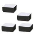 thumbnail image 4 of Bed Riser, Carbon Steel Furniture Risers with Self Adhesive and Felt Pad, 500 Kg Bearing Capacity Bed and Sofa Lifters for Couch, Desk, Table Leg Extenders, Set of 4, 4 of 8