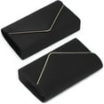 thumbnail image 4 of Women Faux Suede Evening Clutch Bags Formal Party Clutches Wedding Purses Cocktail Prom Clutches, 4 of 6