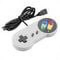 thumbnail image 2 of Controlador USB 1 Juego Super SNES de 4 botones para controladores/MAC (PC, 2 of 6
