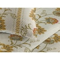 thumbnail image 3 of Ambesonne Flowers Boho Quilted Bedspread Set 3 Pcs, Oriental Floral Design, Twin, Pale Tan Dark Yellow, 3 of 4