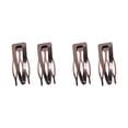 thumbnail image 1 of fastboy Hair Ornaments Sturdy Simple Styling Tools Side Clip Snap Fastener Clip Light Black 2Set, 1 of 6