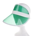 thumbnail image 1 of Gupgi Summer Candy Color Sun Hat Transparent Empty Top Sunshade Hat Visor Cap, 1 of 3