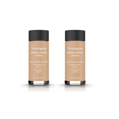 (2 Pack) Neutrogena Shine Control Liquid Makeup Broad Spectrum Spf 20, Fresh Beige 70, 1 (Best Shine Control Makeup)