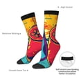 thumbnail image 4 of Bingfone Compression Socks for Women and Men Long Socks for Running Athletic Cycling Nurse- Gaming, 4 of 6