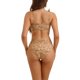 thumbnail image 3 of INSPIRE CHIC Conjuntos de Bikini de Leopardo con Tirantes Ajustables para Mujeres 2 Piezas Trajes de Baño de Cintura Alta Color Caqui Medio, 3 of 5