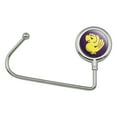 thumbnail image 1 of Hidden Temple Purple Parrots Purse Bag Hanger Holder Hook, 1 of 1