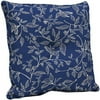 Better Homes and Gardens Floral Deep Seat Back Cushion, Blue Coast Toile
