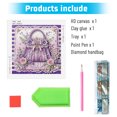 thumbnail image 4 of Kit Con Forma Especial Parcial DIY 5D Bolsas Flores 30x30cm, 4 of 9