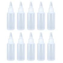 10Pcs Plastic Squeeze Bottle Small Squirt Jet Sauce Condiment Ketchup Oil Salad Dressing 30ML Kitchen Squeeze Bottl