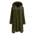 thumbnail image 5 of Cozy Oversized Hoodies for Women Casual Fall Outfits Sweatshirt Loose Fit Pullover Warm Comfortable Streetwear Top, 5 of 6