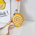 thumbnail image 2 of Bolso de silicona para niños con dibujos animados, monedero con forma de piruleta para bebé, bolso de hombro de silicona impermeable para niños, bolso cruzado que combina con todo, 2 of 6
