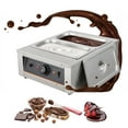 thumbnail image 2 of Yesurprise Chocolate Tempering Machine 4.12QT x 2 Temp Control 86~176°F 1500W Commercial Stainless Food Warmer Chocolate/Milk/Cream Melting, 2 of 7