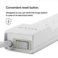 thumbnail image 3 of Belkin 6 Outlet Home and Office Power Strip Surge Protector with 6ft Power Cord - 6 pack - 1080 Joules, 3 of 5