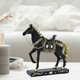 thumbnail image 5 of Estatua de caballo, adorno de caballo, estatua de animal, coleccionable, decorativa, artesanía creativa Negro, 5 of 7