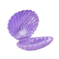 thumbnail image 4 of Sylvtty Sea Shell Candy Box Mermaid Shell Treat Container Plastic Chocolate Box Jewelry Holder for Wedding Birthday Shower Decoration, 4 of 7