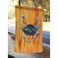 thumbnail image 2 of Carolines Treasures 8143CHF 28 x 40 In. Crab Flag Canvas- House Size, 2 of 4