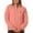 Blush, variant on Monterey Club Ladies Lightweight Microfiber Dobby Long Sleeve Pullover #2745