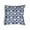 Nautical Navy, variant on 16" x 16" Simply Daisy Daisys and Squiggles Poly Pillow with Zipper, Edamame Qty 1