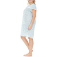 thumbnail image 3 of Ezi Women's Plus Cap Sleeve Floral Nightgown, 3 of 6