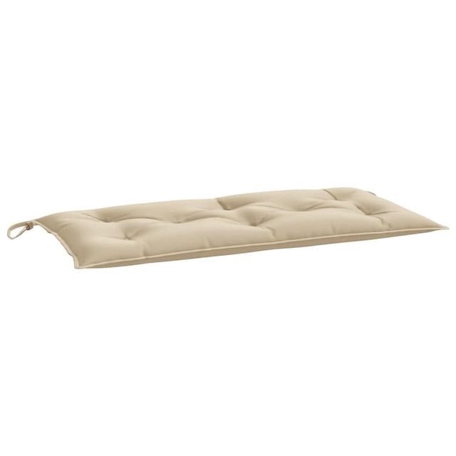 Cojín para banco de jardín VidaXL, tela Oxford duradera, beige
