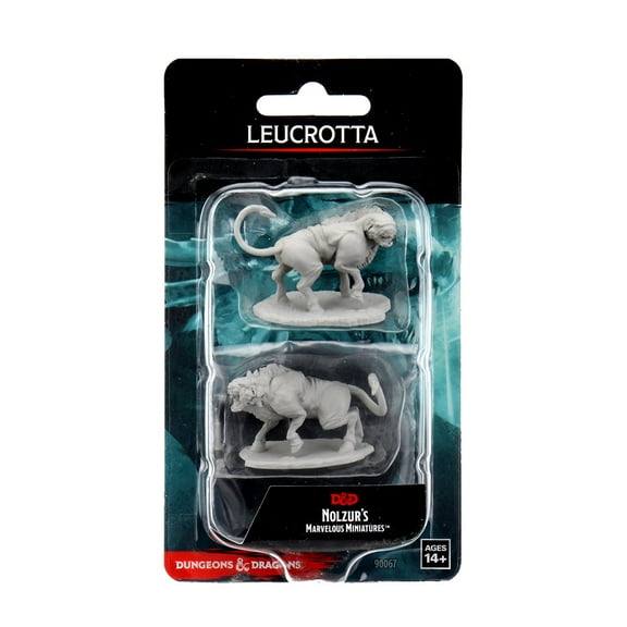 WizKids WZK90067 Dungeons & Dragons Nolzurs Marvelous Unpainted Miniatures - Leucrotta Wave 12
