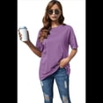 thumbnail image 2 of Camiseta Básica de Corta con Cuello en V, Color , Talla L, 2 of 5