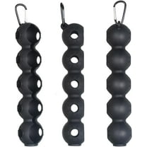 Golf Ball Holder Golf Balls Silicone Pouch Golf Ball Case Portable Golf Ball Carry Bag Easy Attachment to Golf Bag Golf Accessories Gift for Man Woman