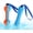 Blue&Orange, variant on Floating  Toys for Swimming Pool,Summer Bumper  for Water,Indestructible    ,Interactive  Squeaky Toys for Aggressive Chewers Small Medium Large Dogs,Green